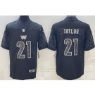 Men's Washington Commanders #21 Sean Taylor Limited Black RFLCTV Jersey
