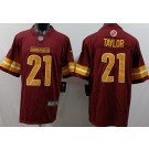 Men's Washington Commanders #21 Sean Taylor Limited Red Vapor Jersey