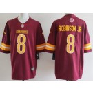 Men's Washington Commanders #8 Brian Robinson Jr Limited Red Vapor Jersey