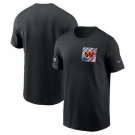 Men's Washington Commanders Black 2023 Crucial Catch Sideline TriBlend T Shirt