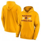 Men's Washington Commanders Gold Fierce Competitor Pullover Hoodie