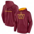 Men's Washington Commanders Red Defender Evo Pullover Hoodie