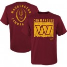Men's Washington Commanders Red Liquid Camo Logo T Shirt