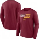 Men's Washington Commanders Red NFL x Bud Light Long Sleeve T Shirt