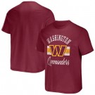 Men's Washington Commanders Red NFL x Darius Rucker Collection Stripe T Shirt