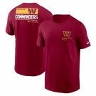 Men's Washington Commanders Red Team Incline T Shirt