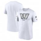 Men's Washington Commanders White 2024 Salute To Service Legend Performance T Shirt