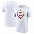 Men's Washington Commanders White Icon Legend Performance T Shirt