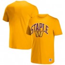 Men's Washington Commanders Yellow NFL x Staple Logo Lockup T Shirt