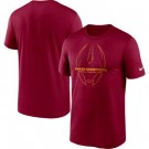 Men's Washington Football Team Burgundy Legend Icon T-Shirt