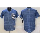 Men's Washington Nationals Blank Blue 2025 City Connect Limited Jersey