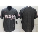 Men's Washington Nationals Blank Gray 2022 City Connect Cool Base Jersey