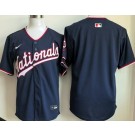 Men's Washington Nationals Blank Navy Limited Jersey