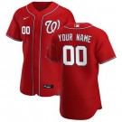 Men's Washington Nationals Customized Red 2020 FlexBase Jersey