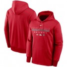Men's Washington Nationals Red Dugout Pullover Hoodie