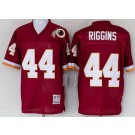 Men's Washington Redskins #44 John Riggins Red Throwback Jersey