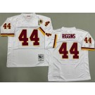 Men's Washington Redskins #44 John Riggins White 1982 Throwback Jersey