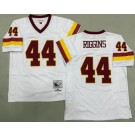 Men's Washington Redskins #44 John Riggins White Alternate 1982 Throwback Jersey
