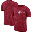 Men's Washington State Cougars Crimson Velocity Sideline Legend Performance T Shirt 201072