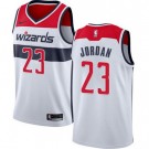 Men's Washington Wizards #23 Michael Jordan White Icon Hot Press Jersey