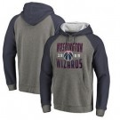 Men's Washington Wizards Gray 1 Printed Pullover Hoodie