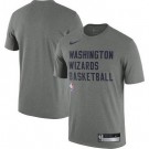 Men's Washington Wizards Gray Sideline Legend Performance Practice T Shirt