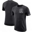 New Orleans Saints Marled Stadium Heathered Printed T Shirt 200803