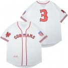 New York Cubans #3 White 1935 1948 Baseball Jersey