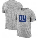 New York Giants Marled Stadium Heathered Printed T Shirt 200827