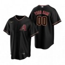 Toddler Arizona Diamondbacks Customized Black Alternate 2020 Cool Base Jersey