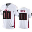 Toddler Atlanta Falcons Customized Limited White Vapor Jersey