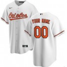 Toddler Baltimore Orioles Customized White 2020 Cool Base Jersey