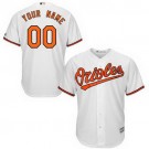 Toddler Baltimore Orioles Customized White Cool Base Jersey