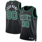 Toddler Boston Celtics Customized Black 2023 Statement Icon Swingman Jersey