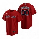 Toddler Boston Red Sox Customized Red Alternate 2020 Cool Base Jersey