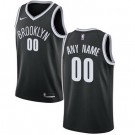 Toddler Brooklyn Nets Customized Black Icon Swingman Jersey