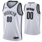Toddler Brooklyn Nets Customized White Icon Swingman Jersey