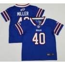 Toddler Buffalo Bills #40 Von Miller Limited Blue Vapor Jersey