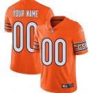 Toddler Chicago Bears Customized Limited Orange Vapor Jersey