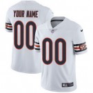 Toddler Chicago Bears Customized Limited White Vapor Jersey