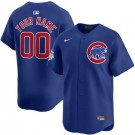 Toddler Chicago Cubs Customized Royal Limited Jersey