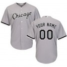 Toddler Chicago White Sox Customized Gray Cool Base Jersey