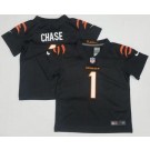 Toddler Cincinnati Bengals #1 Ja'Marr Chase Limited Black Vapor Jersey