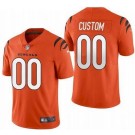 Toddler Cincinnati Bengals Customized Limited Orange 2021 Vapor Jersey