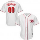 Toddler Cincinnati Reds Customized White Cool Base Jersey