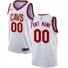 Toddler Cleveland Cavaliers Customized White Icon Swingman Jersey