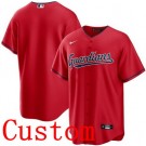 Toddler Cleveland Guardians Customized Red Cool Base Jersey
