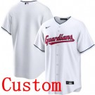Toddler Cleveland Guardians Customized White Cool Base Jersey