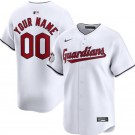 Toddler Cleveland Guardians Customized White Limited Jersey