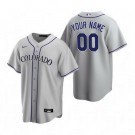 Toddler Colorado Rockies Customized Gray Road 2020 Cool Base Jersey